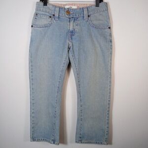 Levis 542 Low Jeans Sz 8 (32x25)‎ Blue Rear Pockets Cowgirl Western Retro JD90